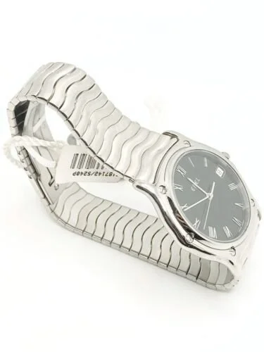 Ebel Sport Classic Stainless Steel Mens Watch Fits Up To 8.25